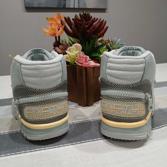 Nike Air Trainer 1 SP Cactus Jack X Travis Scott Grey Haze Sz 10 Men - Picture 4 of 7